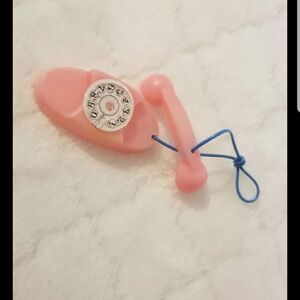 vintage barbie pink phone Mattel 1968